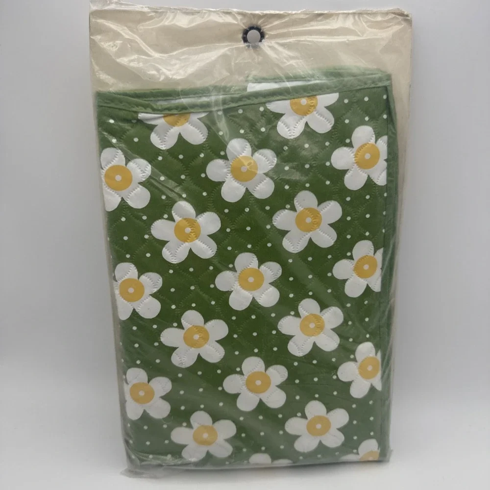 Vintage 60s 70s Stand Mixer Kitchen Appliance Cover Toaster Daisy Prop Vinyl